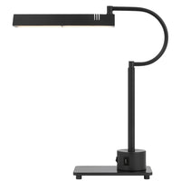 Hoso 18 Inch Desk Lamp, 2 USB Ports, AdjusDesk Brass Metal Frame