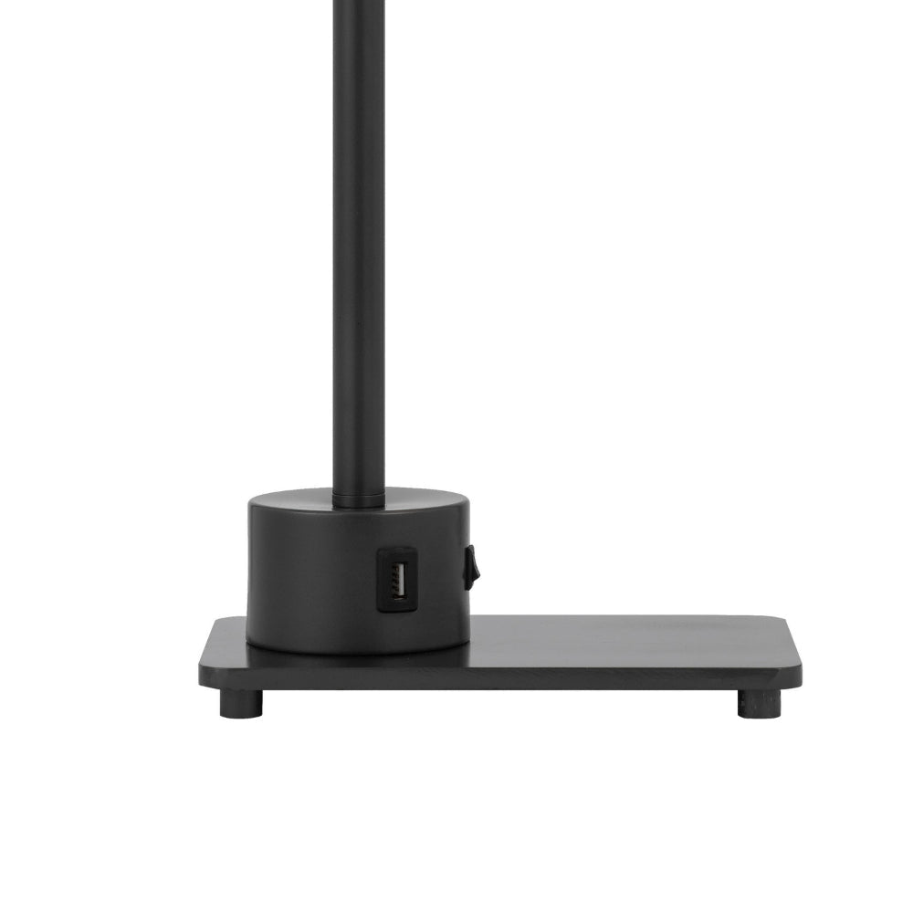 Hoso 18 Inch Desk Lamp 2 USB Ports AdjusDesk Brass Metal Frame BM323948