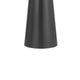 Tiy 30 Inch Table Lamp White Hardback Drum Shade Gray Iron Cone Base BM323949