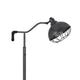 Loga 56 Inch Floor Lamp with Adjustable Cage Style Shade Black Iron BM323962