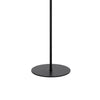 Plue 63 Inch Floor Lamp Black Pole w Round Base Cork Drum Shade BM323968