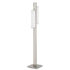 Mora Floor Lamp w Dimmer Switch 2 Ports Dual LED Chrome 61 Inch BM323984