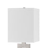 Arny Table Lamp 1 Outlet 2 USB Slim Cutout Steel Base 24 Inch BM323989