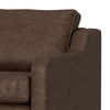Sama Accent Armchair Decor Pillow Brown Solid PIne Wood by Casagear Home