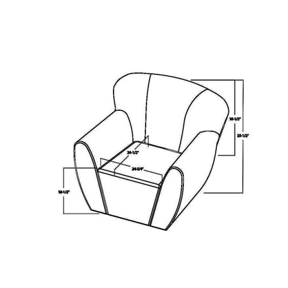 Esis Swivel Accent Armchair Plush Dark Brown Faux Leather by Casagear Home BM324121