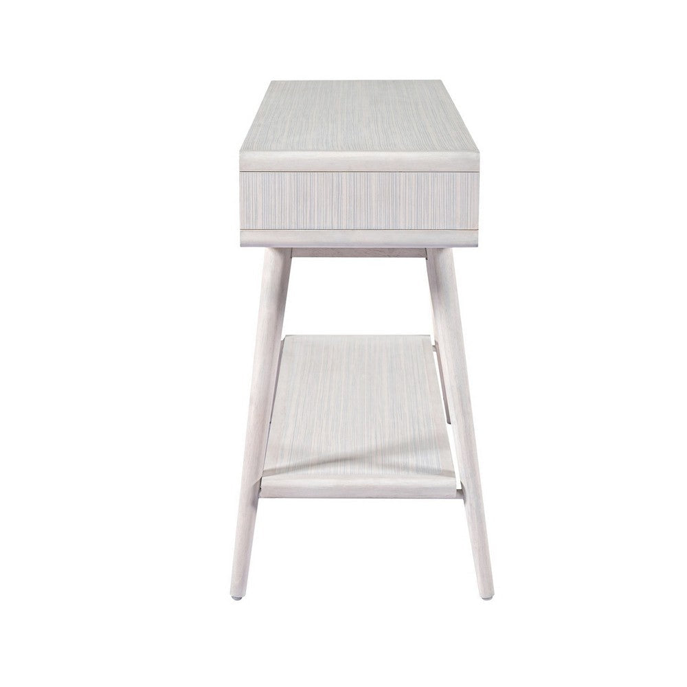 Camy Sofa Console Table 2 Open Cubbies 1 Lower Shelf White 48’’ BM324182