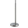 5 Arm Arched Accent Floor Lamp, 84" Chrome Metal Sleek Stem By Casagear Home