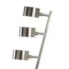 30’’ Table Lamp Stackable 3 Task Light Metal Shades Nickel Silver BM324186