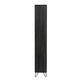 Accent Bookcase Cabinet, Cube Decor Shelves, Gray, Taupe, and Black