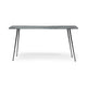 Semy Sofa Console Table 60 Inch Gray Live Edge Finish Hairpin Legs BM324273