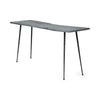 Semy Sofa Console Table 60 Inch Gray Live Edge Finish Hairpin Legs BM324273