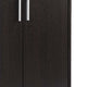 Ross Shoe Cabinet 2 Doors Open Shelf Red Cocoa Brown By Casagear Home