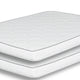 Sly 6 Inch Full Size Mattress Set of 2 Medium Polyurethane Foam Core