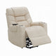 Aira Power Recliner Lift Chair w Heating Massage Gray Faux Leather BM324335