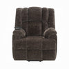 Cassy Power Recliner Chair with Lift Heating Massage Brown Velvet BM324346