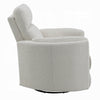 Siri Swivel Glider Recliner Chair Plush Beige Boucle Soft Cushioned BM324353