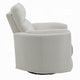 Siri Swivel Glider Recliner Chair Plush Beige Boucle Soft Cushioned BM324353