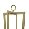 Siana Lantern Candle Holder 20’’ Classic Gold Finished Metal Frame