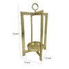 Siana Lantern Candle Holder 20’’ Classic Gold Finished Metal Frame