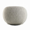 Keanu Swivel Accent Chair Plush Round Cloudlike Design Brown Boucle BM324693