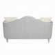 Kyna Loveseat 3 Pillows 66’’ Champagne Wood Frame and Beige Linen BM324700