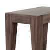 Yael Accent Side Table Tapered Legs 25 Inch Rectangular Brown BM324748