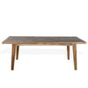 Kerry Dining Table, Light Brown Acacia Wood, Rectangular 86" Top