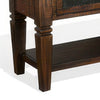 Flint Sideboard Buffet Console 2 Doors 3 Drawer Shelf Rustic Brown BM324898