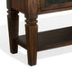 Flint Sideboard Buffet Console 2 Doors 3 Drawer Shelf Rustic Brown BM324898