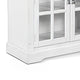 Orso Sideboard Buffet Console 2 Double Door Cabinet White Brown BM324900