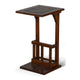 Jenne Sofa Side Table with Holder 13’’ Top Dark Brown Mindi Wood BM324919