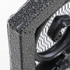 Fireplace Mesh Screen Scrollwork Design Iron w Black Silver Finish BM324925
