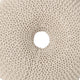 Round Knitted Pouf Ottoman Handcrafted Details 25’’ Beige Cotton BM324947