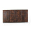 Shami Ottoman Bench, Brown Velvet Stitch Tufted, Brushed Gold Iron 49"