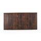 Shami Ottoman Bench, Brown Velvet Stitch Tufted, Brushed Gold Iron 49"