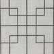31x41 Fireplace Screen with Mesh, Contemporary Design, Black, Silver
