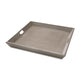 Eyna Decorative Serving Tray 27x27 Square Taupe Gray Mindi Wood BM325139