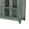 Rena TV Media Entertainment Console with Shelves 70 Inch Rustic Green