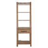 Yael Freestanding Pier with Adjustable Shelves 72’’ Light Brown Wood BM325176