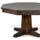 Flint Dining Table w 53’’ Reversible Game Octagonal Top Dark Brown BM325202