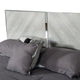 Jecky King Size Bed Low Profile Angled Legs Italian Inspired Gray BM325246