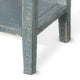 Rena Side End Table 2 Drawers 1 Shelf 28’’ Rustic Green Mahogany BM325348