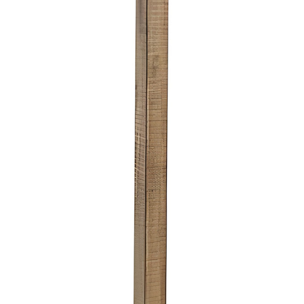 Rena Coat, Hat Rack Stand, 8 Wood Stems, 72" Light Brown Mahogany Wood