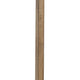 Rena Coat, Hat Rack Stand, 8 Wood Stems, 72" Light Brown Mahogany Wood