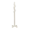 Rena Coat Hat Rack Stand 8 Wood Stems 72’’ Rustic White Mahogany