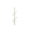 Rena Coat Hat Rack Stand 8 Wood Stems 72’’ Rustic White Mahogany