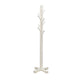 Rena Coat Hat Rack Stand 8 Wood Stems 72’’ Rustic White Mahogany