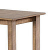 Rena Bar Height Dining Table | 48’’ Rectangular Top | Beige Brown Mahogany Wood BM325401