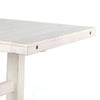 Rena Dining Table, 2 Extension Leaf, 86-122" Rustic White Mahogany