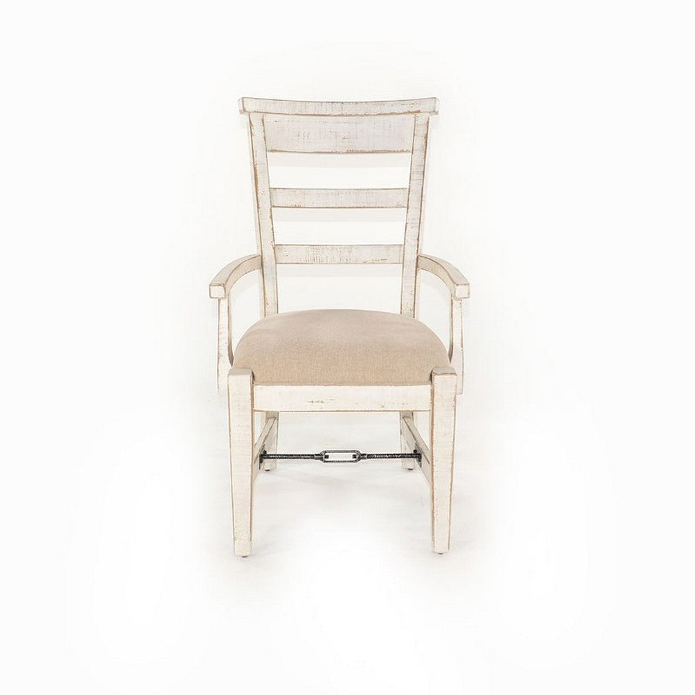 Rena Dining Armchair Set of 2 Metal Turnbuckle Black Mahogany Wood BM325423